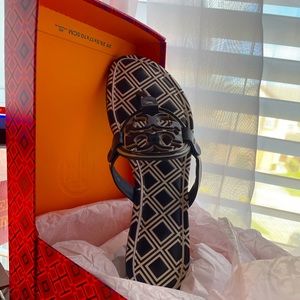 New .. Navy Blue and Ivory Miller SOLD